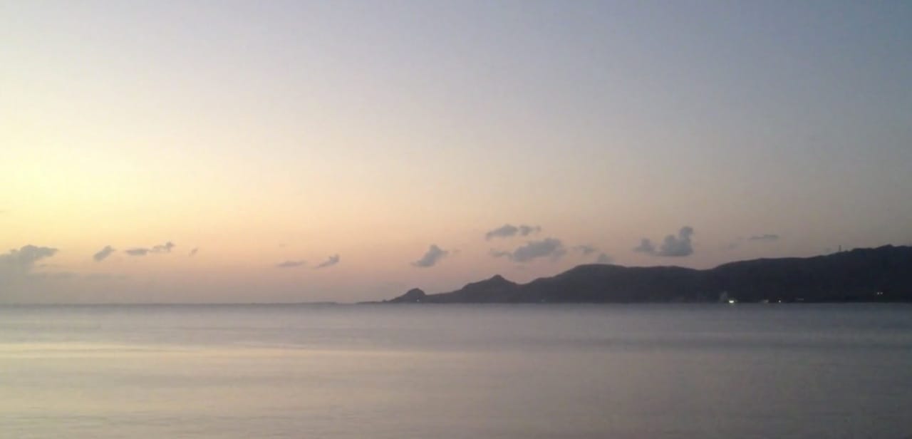 Okinawa’da Bir Günbatımı…